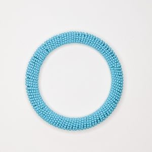 🦋LAST 1🦋 NWT Ink & Alloy Turquoise Seed Bead Bangle